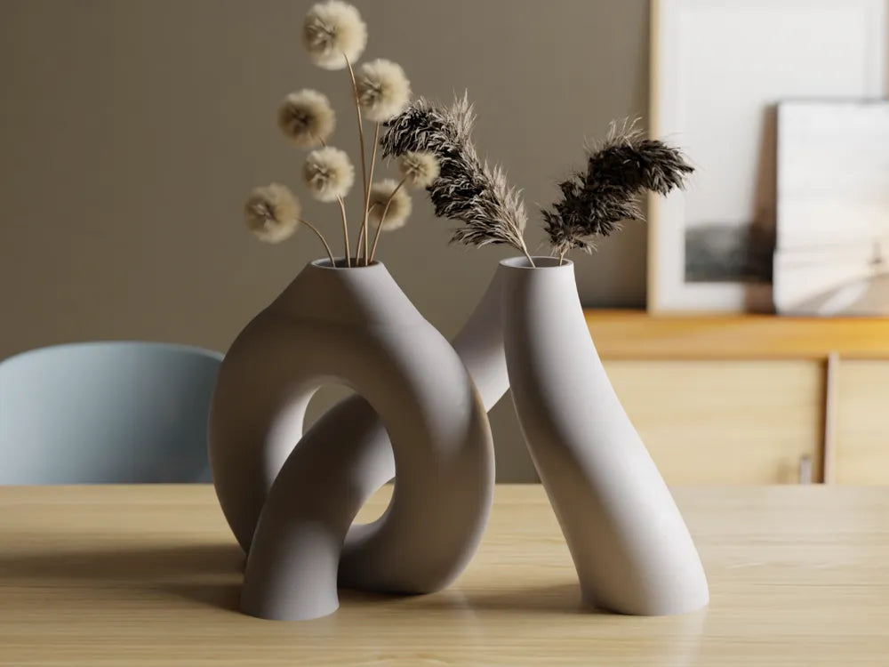 Dekorux - Sculptura Vase Set